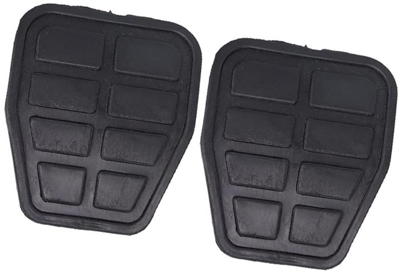 Gummi-Bremskupplungs-Fußpedal-Pad-Abdeckungen, for S-EAT Ibiza Mk1 021A Mk2 6K 1984–2002 Fahrzeug Pedalabdeckungssatz von RFVBG