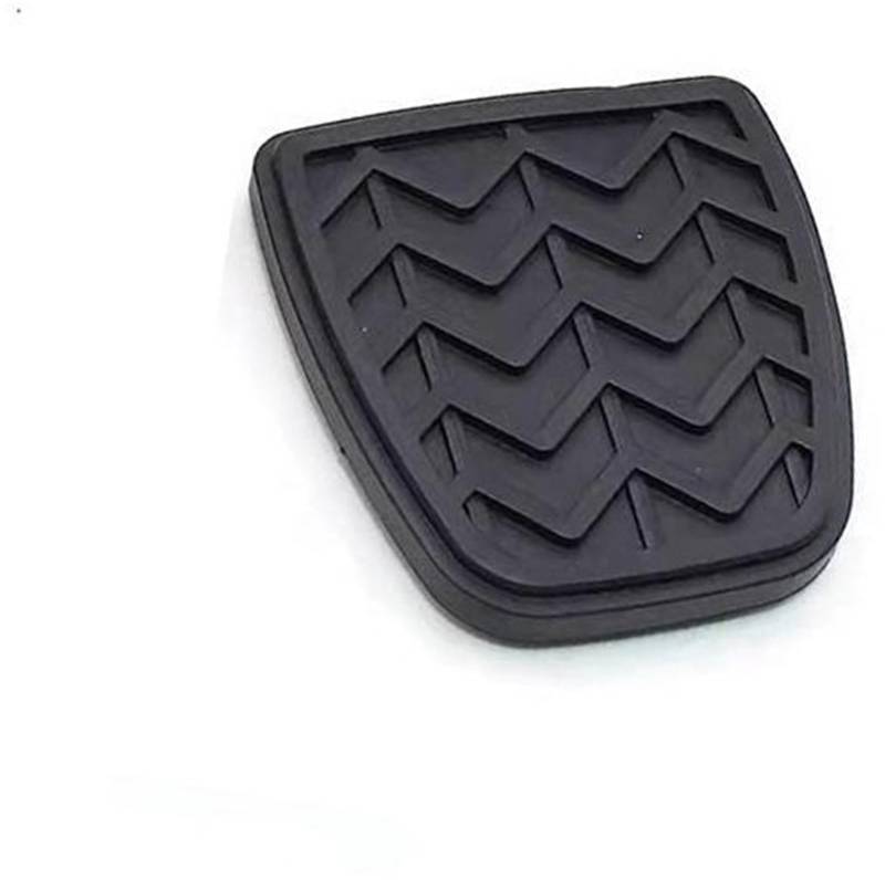 Gummiabdeckung for Brems- und Kupplungspedalauflage, for Toyota Fahrzeug Pedalabdeckungssatz(BLACK 1PC) von RFVBG