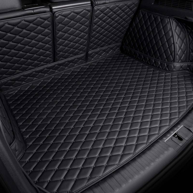 Kofferraumwanne Bodenschutz, for VW, for Touareg, 2002-2010 Laderaumwanne Kofferraummatte 2005 2006 2007 2008 2009 rutschfeste Kofferraummatte(All Black 1) von RFVBG