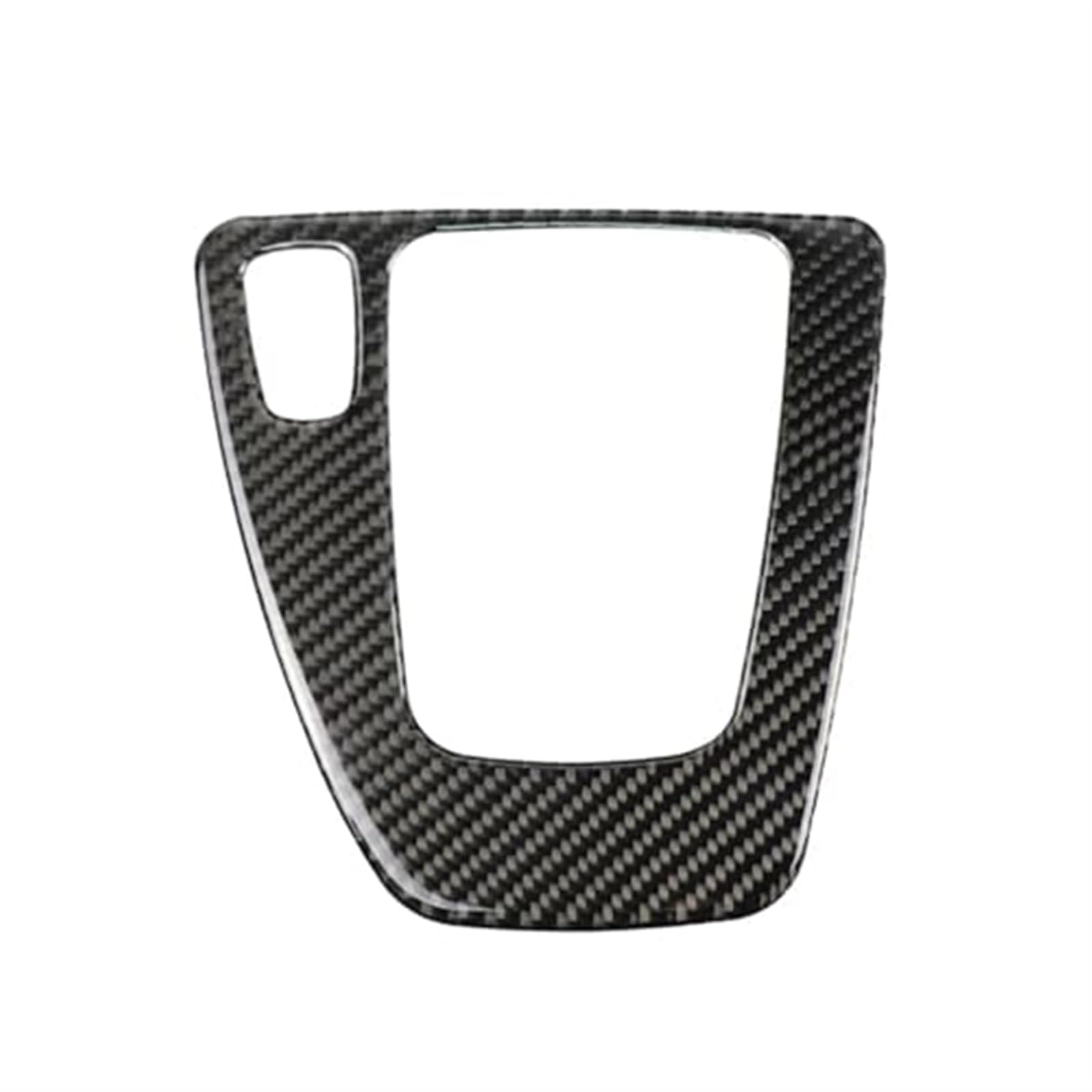 LHD RHD Carbon Fiber Gear Shift Control Panel Cover Trim, for, for 3 Series E90 E92 E93 2005 2006 2007 2008 2009 2010 2011 2012 Abdeckung der Schalttafel(BLACK LHD NO COLOR) von RFVBG