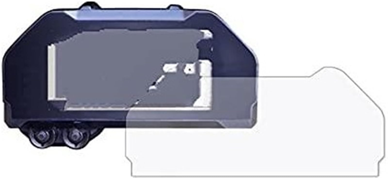 Motorrad-Armaturenbrettfolie, for MT10 FZ10 MT FZ 10 2016 2017, Motorrad-Instrumententafel-Displayschutzfolie, Kratzfest Displayschutzfolie für das Armaturenbrett von RFVBG