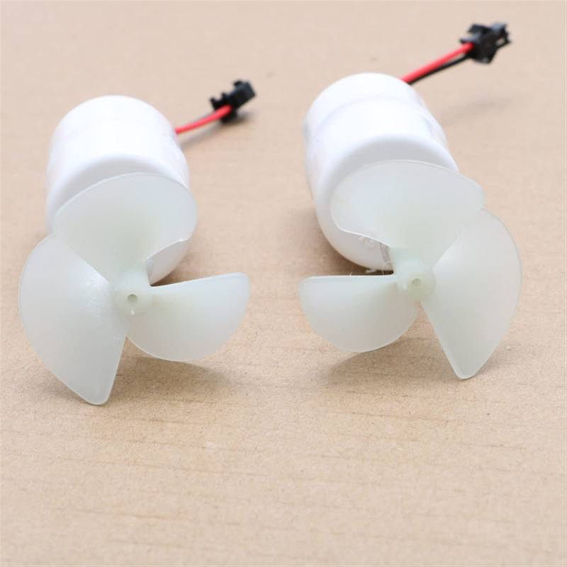 RFVBG 1 Paar 7,4 V-12 V wasserdicht 370 Motor Unterwassermotor Propeller CW CCW, for RC Schiff Muster Angeln Köder Boot Modell Ersatzteile RC-Bootspropeller von RFVBG