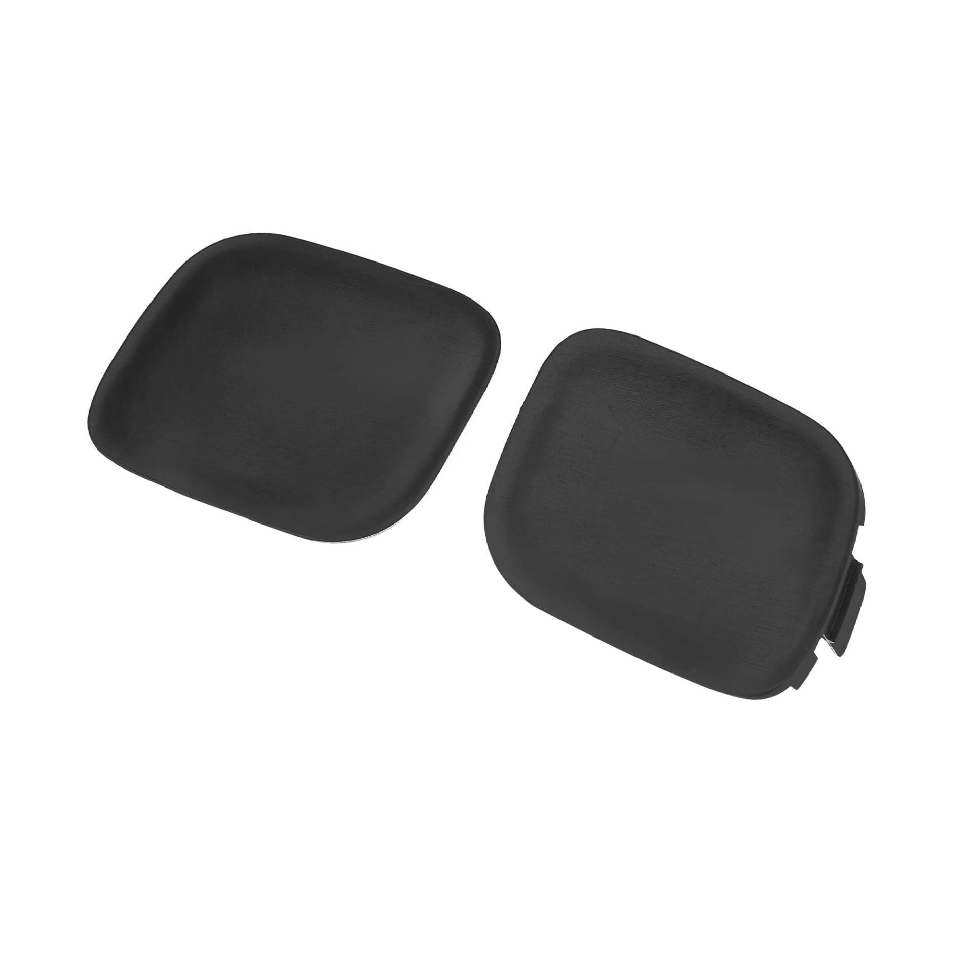 RFVBG 1 Paar Auto-Frontstoßstange Abschleppösenabdeckung Abschlepphakenkappe, for Toyota, Prius 2010-2012, Ersatz 5212847010 5212747020 Schwarz Abschleppösenabdeckung von RFVBG