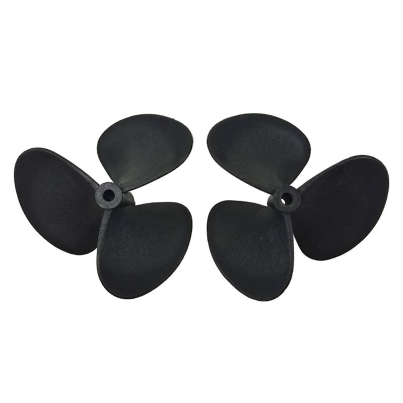 RFVBG 1 Paar Durchmesser. 80 mm 90 mm 100 mm Requisiten 3-Blatt CW CCW Vollständig eingetauchter Propeller 5 mm Aperturpaddel, for RC-Modell-Schlägnetzboot RC-Bootspropeller(1Pair Diameter 90mm) von RFVBG