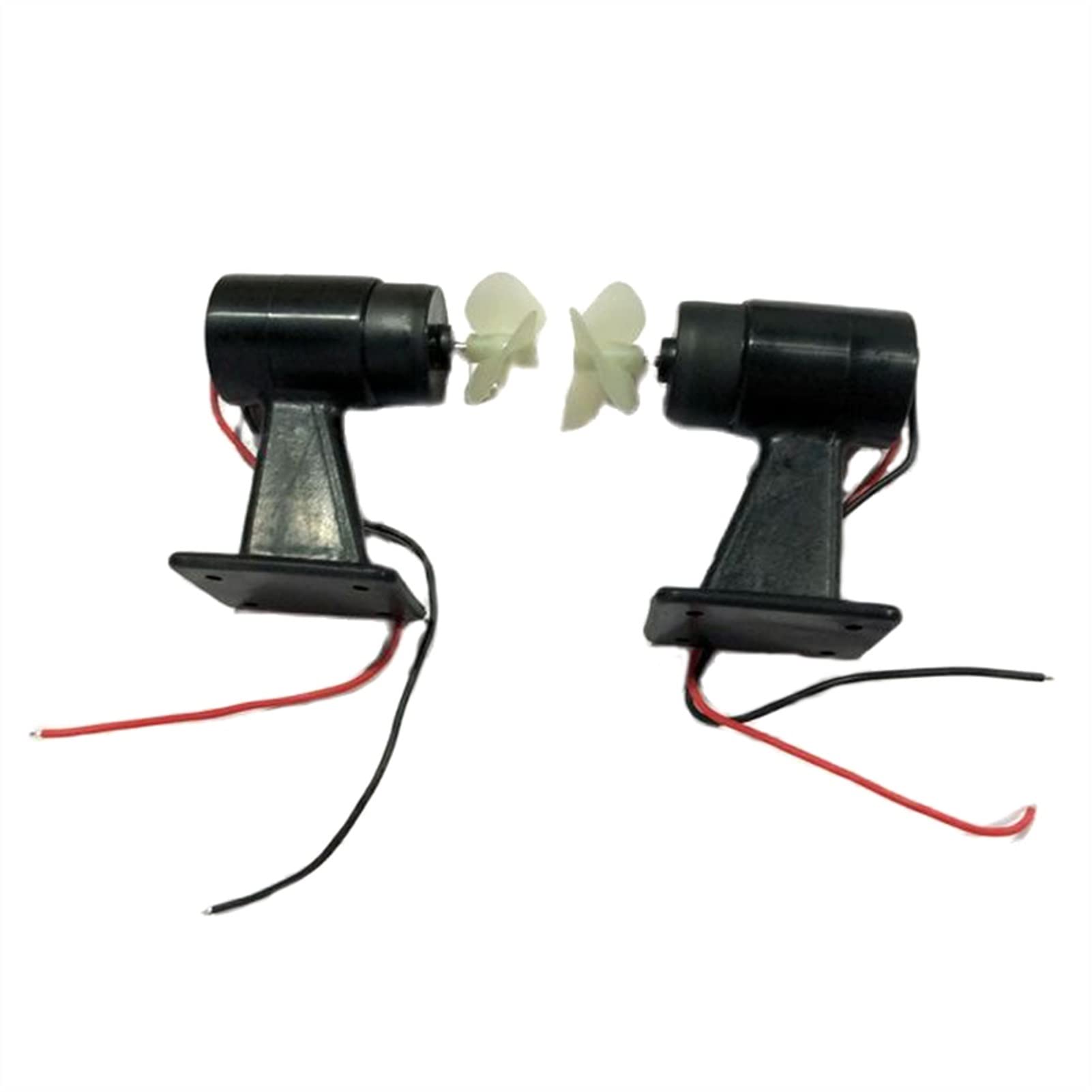 RFVBG 1 Stück DC 10 V-20 V gebürstetes Unterwasserstrahlruder Durchmesser 35 mm CW CCW 3-Blatt-Propellermotor Antriebsmotor, for ROV-Roboter RC Köderschlepperboot RC-Bootspropeller(1pair Left Right) von RFVBG