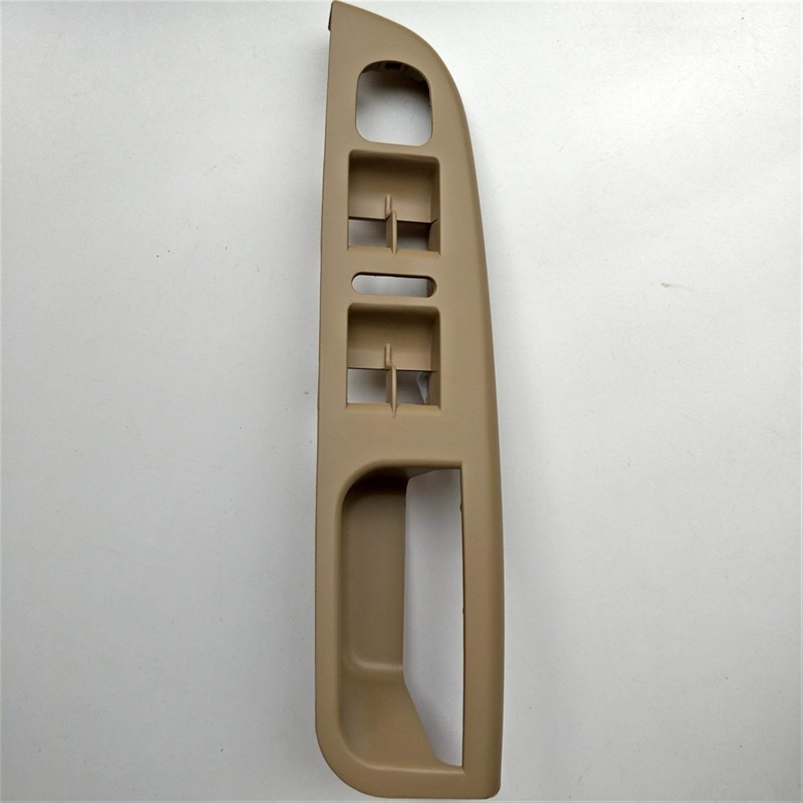 RFVBG 1K4 867 049 Schwarzer linker Fensterheberschalter for die Fahrerseite, Bedienfeldhalterung, Basistürgriff C, for VW, for Golf, for Jetta, for MK5 2005-2010 Auto-Innentürgriff(Dark beige) von RFVBG