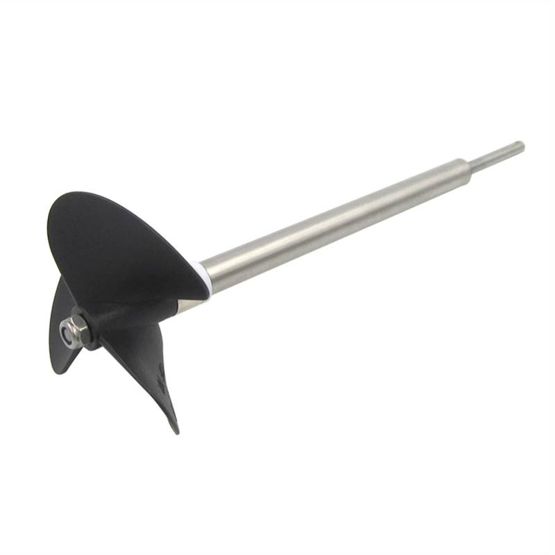 RFVBG 3-Blatt-Propeller 5 mm Bootsachsen-Integration, for Trawler-Nest-BootEdelstahl 3-Blatt-Propeller 70 mm/80 mm RC-Bootspropeller(Axle 30cm 70mm 1Pair) von RFVBG