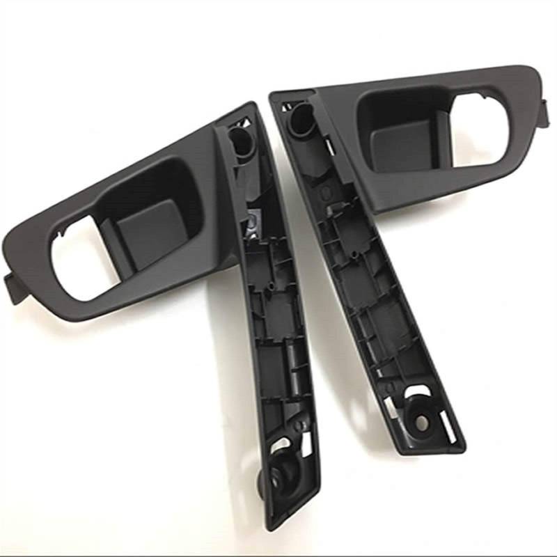 RFVBG ABS Autotürgriffbasis Innengriff Silber Griffabdeckung, for Nissan, for Qashqai, for J10 2007-2014 Auto-Innentürgriff(Left and Right Black) von RFVBG