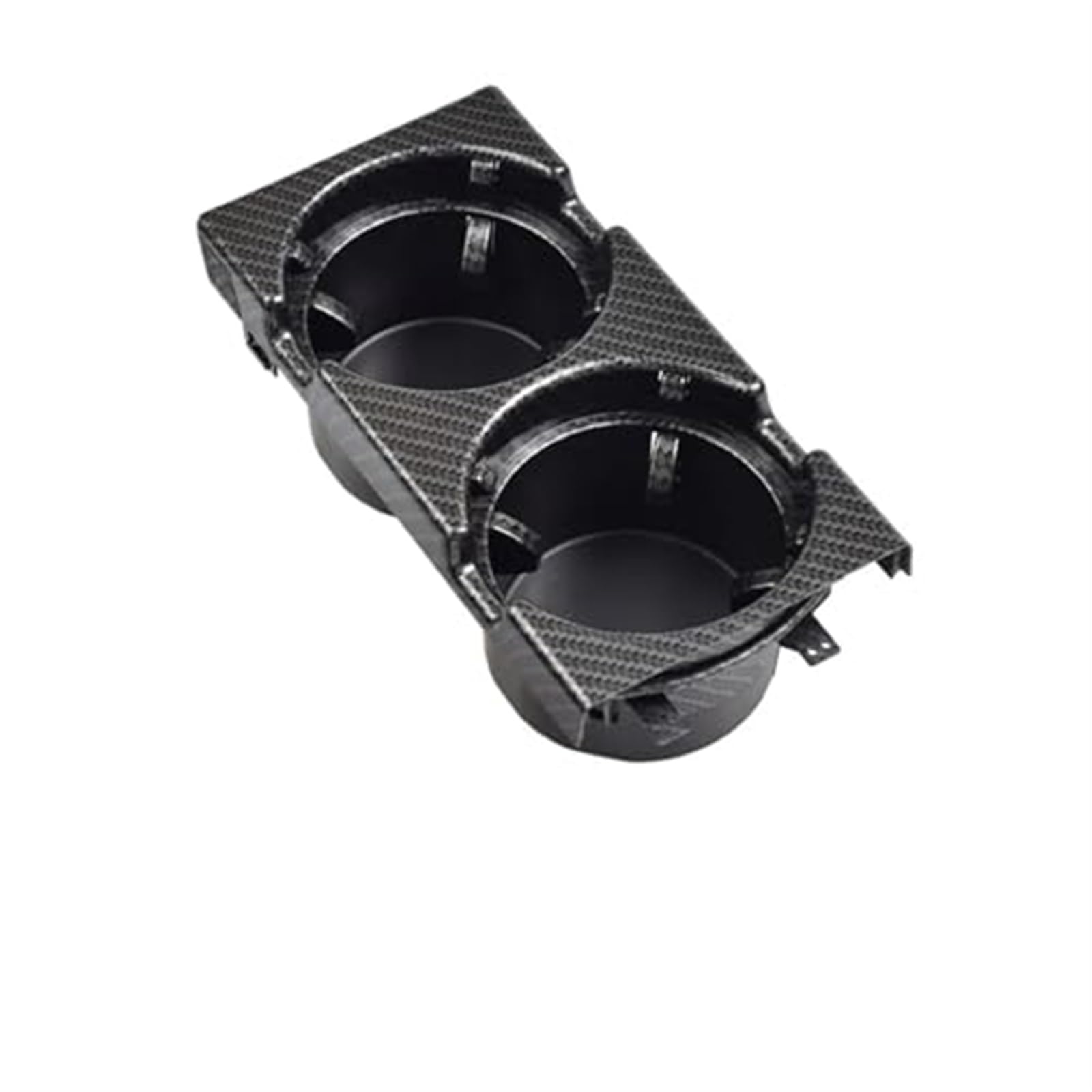 RFVBG Auto Mittelkonsole Wasserbecherhalter Getränkeflaschenhalter Münzfach, for, 3er E46 323i 318I 320I 98-06 51168217953 Getränkehalter for Auto Getränkehalter(Carbon-Cup Holder) von RFVBG