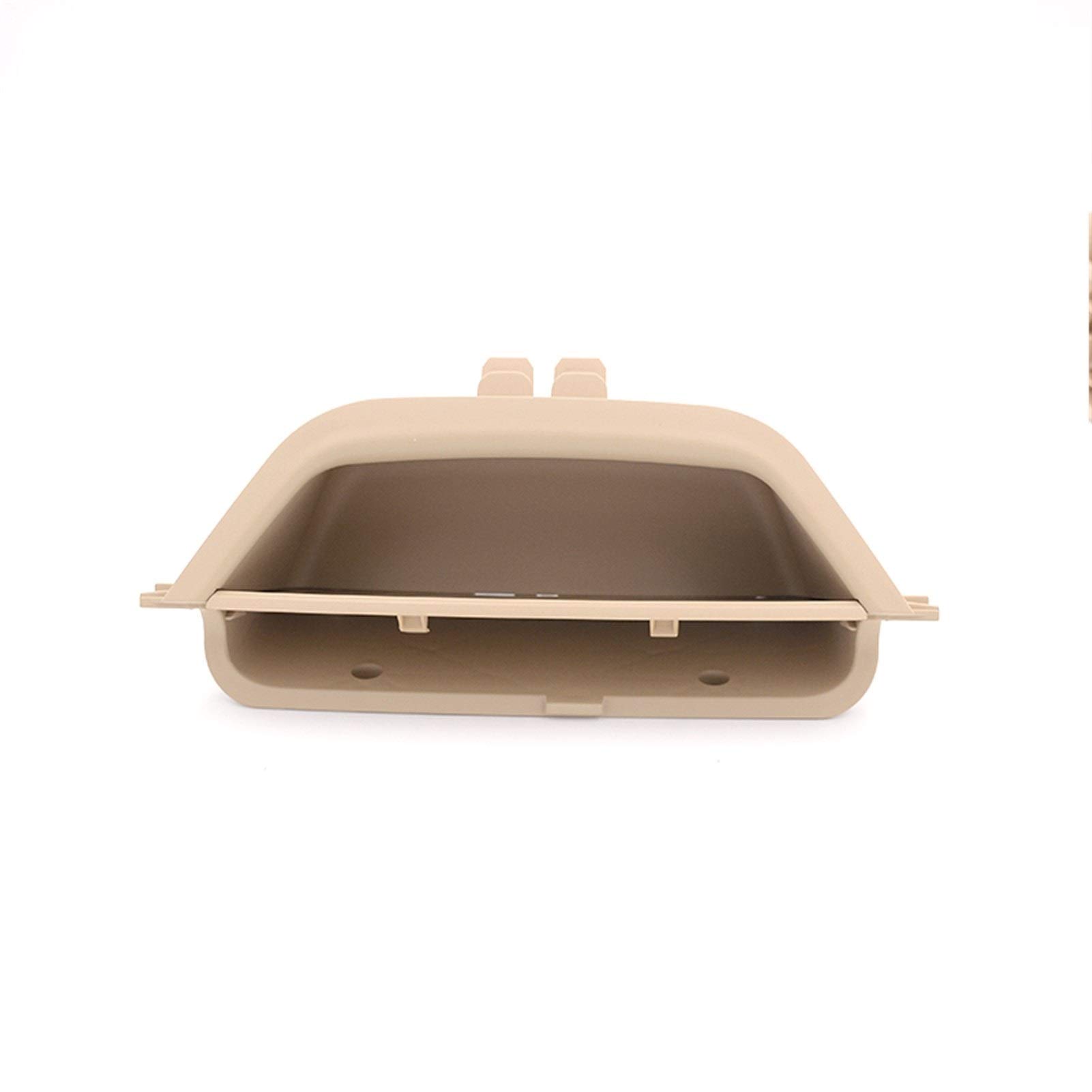 RFVBG RHD LHD Haupttürgriff-Innenverkleidung for Fahrertür, for, for X3 X4 F25 F26 2010-2017 Auto-Innentürverkleidungsabdeckung Ersatz-ABS Auto-Innentürgriff(Beige) von RFVBG