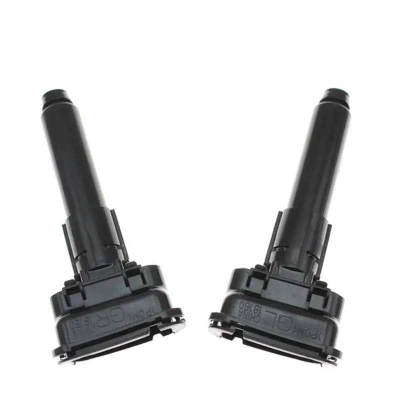 RFVBG Vorne rechts und links Scheinwerfer-Waschanlage Düse Scheinwerfer Reinigung Spray Pumpe Abdeckkappe, for NISSAN, Patrol 2013 8642-3ZD0A 8641-3ZD0A Scheinwerferwaschdüsen(NOZZLE PAIR) von RFVBG