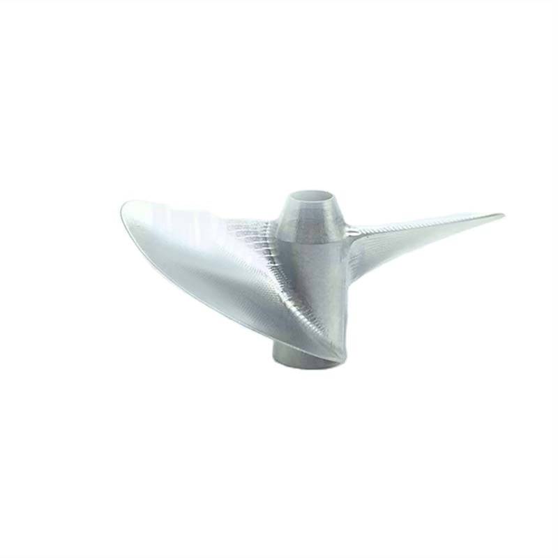 RFVBG Zwei-Blatt-Propeller for Wettbewerbszwecke, for RC-Elektrobootteile, CNC-Aluminiumlegierung, M4-Gewindedurchmesser 30–42 mm, Mini MONO1/MONO2 RC-Bootspropeller(Diameter 38mm) von RFVBG