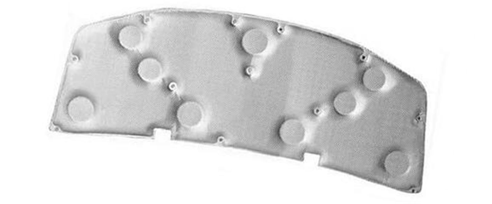 , for, for, A-Klasse W177 A200 A180 2019 2020 2021 Auto Front Motorhaube Schall Wärmedämmung Wattepad Schallschutzmatte Schaumstoff Motorisolationspad(Silver) von RFVBG