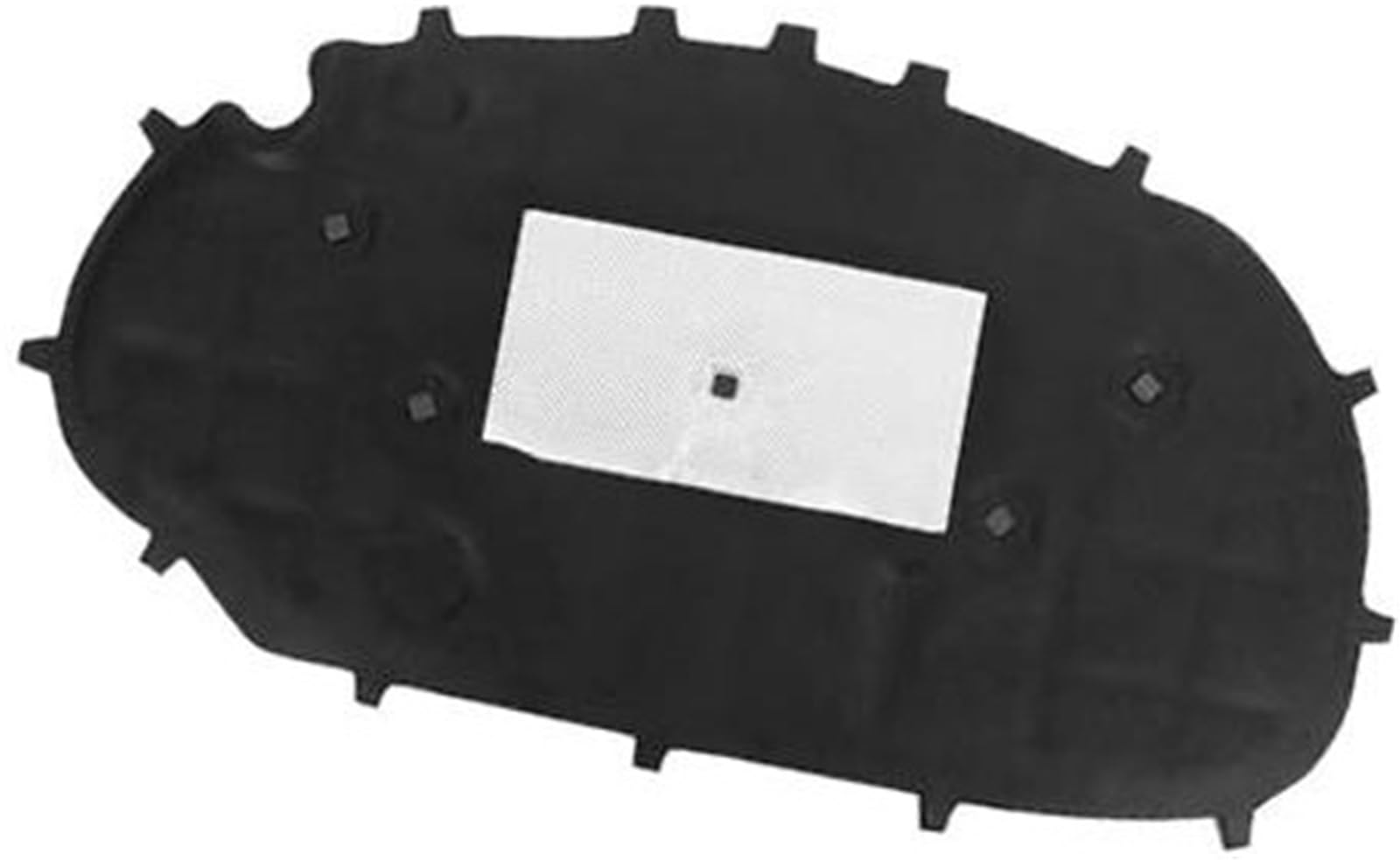 , for VW, for Golf, 6, for Golf, 6 GTI Auto Fronthaube Schalldämmung Baumwolle Wärmedämmung Pad Abdeckung Motorisolationspad(Black) von RFVBG