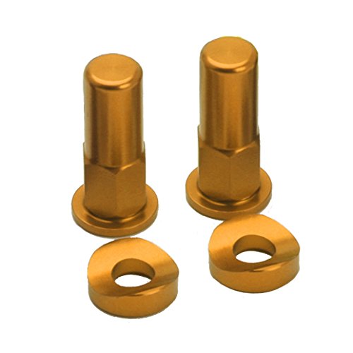 RFX Pro Rim Sicherungsmuttern und Unterlegscheiben (Gold) 2 Stück von RFX