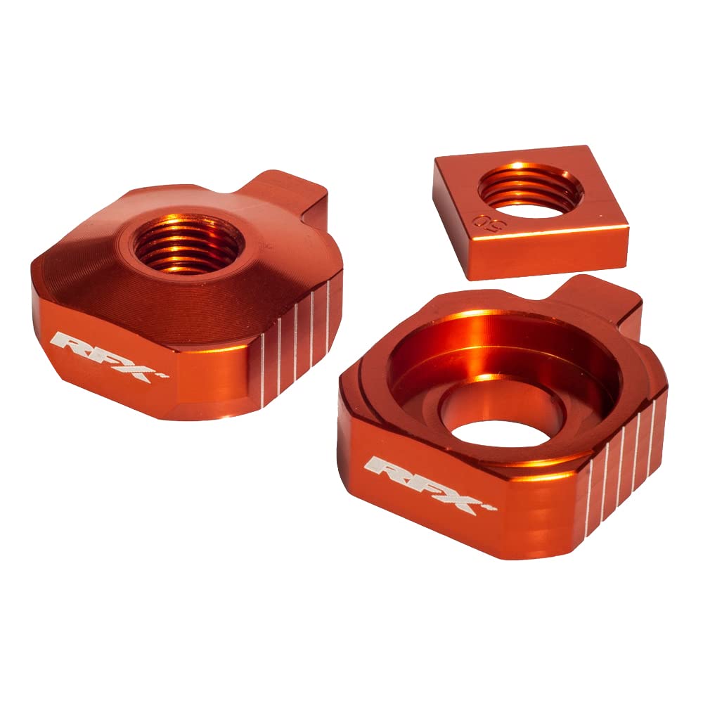 RFX Pro SX65 16-23 Hinterachsenverstellblöcke, Orange von RFX