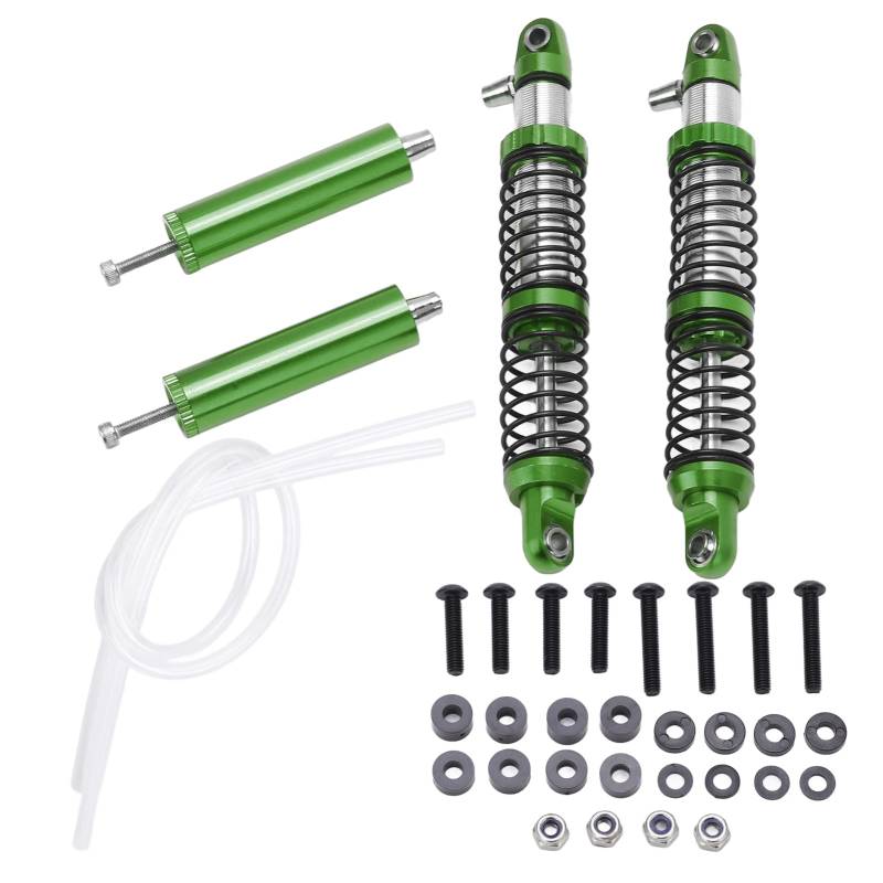 RC-Auto-Stoßdämpfer-Upgrade-Teile für AXIAL SCX10 1/10 ferngesteuertes Auto. Ausgewogenes Fahren und lang anhaltende Leistung (Green) von RGBGW