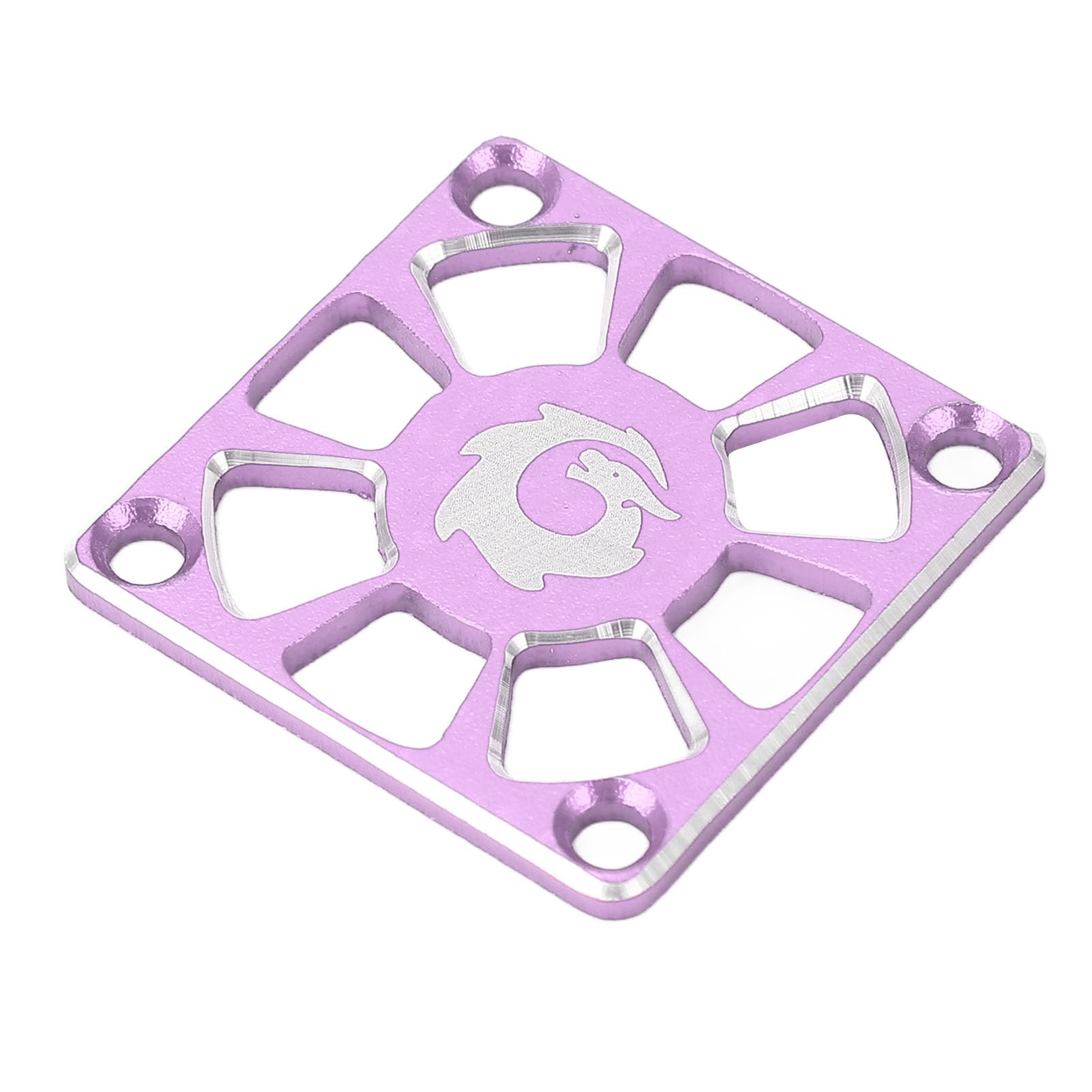 RC-Lüfterabdeckung aus Aluminiumlegierung, robust, kühl für RC-Cars (Purple) von RGBGW