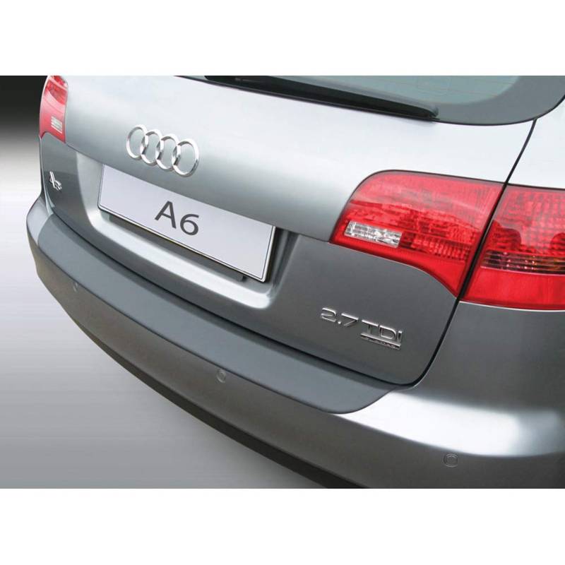 ABS Heckstoßstangenschutz kompatibel mit Audi A6 Avant 2004-2011 exkl. S6/RS6 Schwarz von RGM