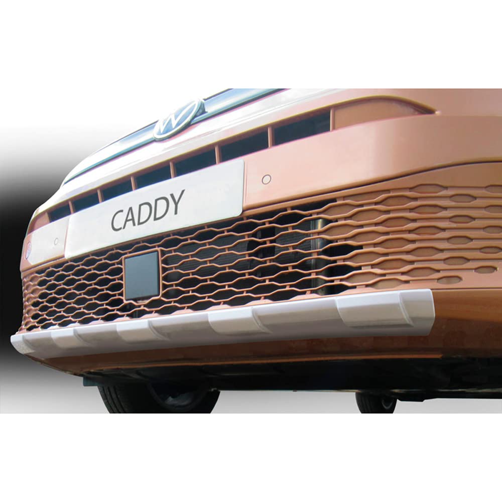 RGM Frontspoileransatz 'Skid-Plate' kompatibel mit Volkswagen Caddy V Box/MPV 2020- Schwarz (ABS) von RGM