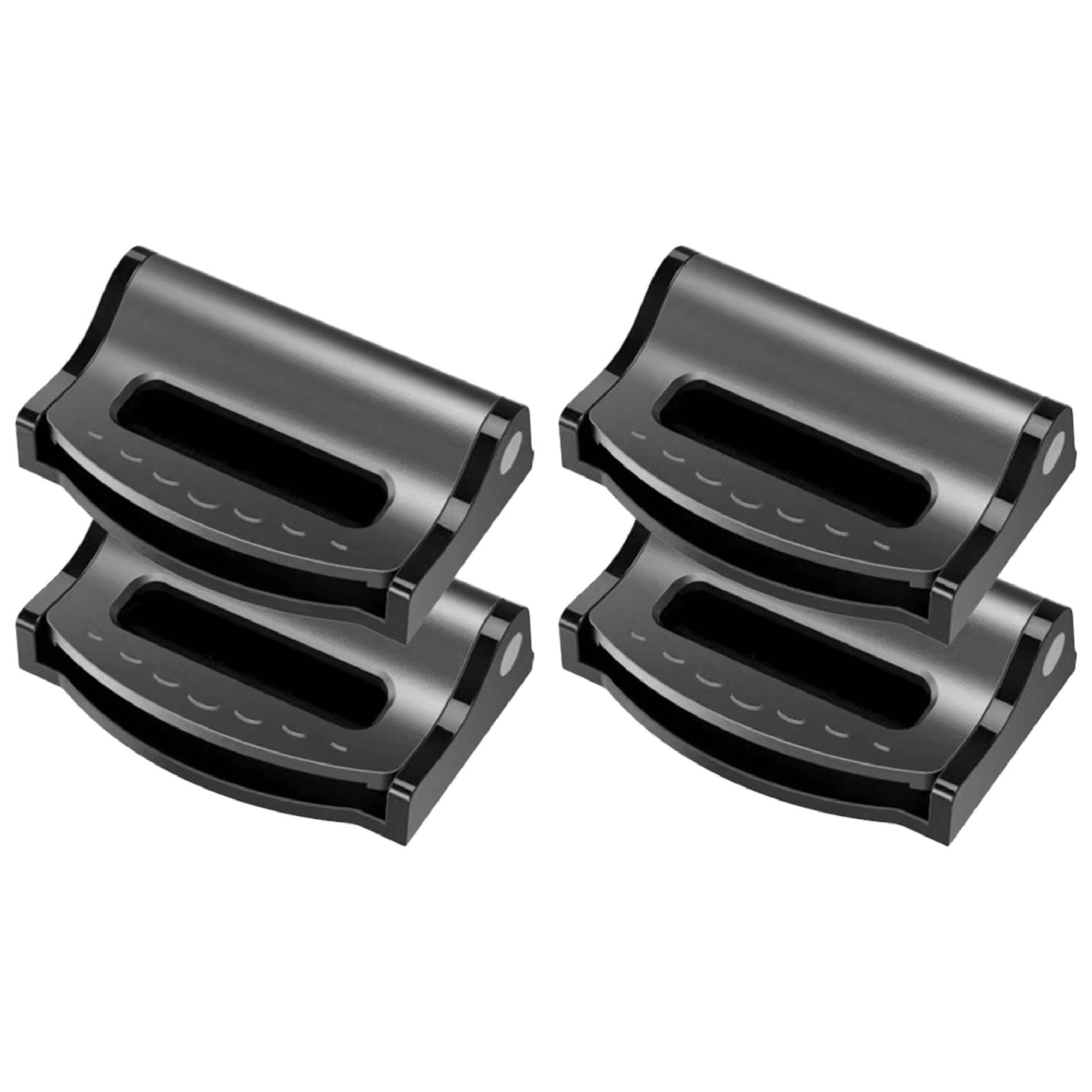 RGZD 4 pcs Sicherheitsgurt Versteller,Auto Klemmen Autositz Gurtversteller,Gurtclip Seat Belt Clips zum Entspannen Gurt Stopper Clip für Autositz Sicherheitsgurt von RGZD