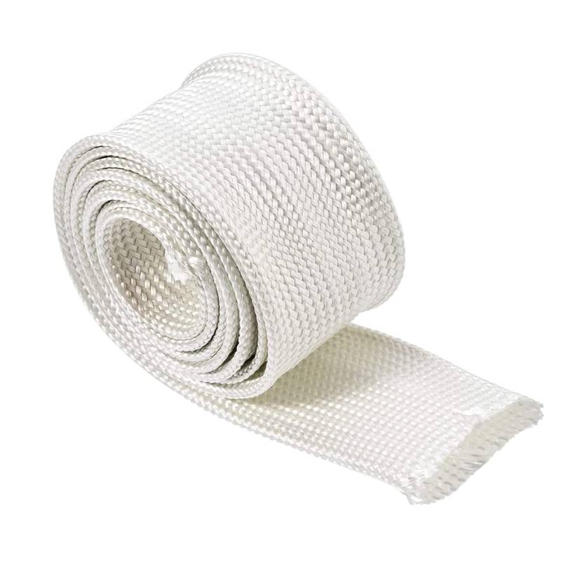 Abgasschlauch 25mm für Stromerzeuger 200CM für Notstromaggregat Abgasrohr Standheizung Isolierung Schlauch High TEMP Fiberglass Sleeving Für Heizungen Air-Klimaanlage (200) von RHBHY