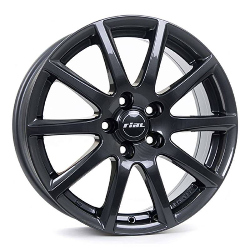 RIAL MILANO 5-LOCH titanium 7.0Jx17 5x112 ET47 von RIAL