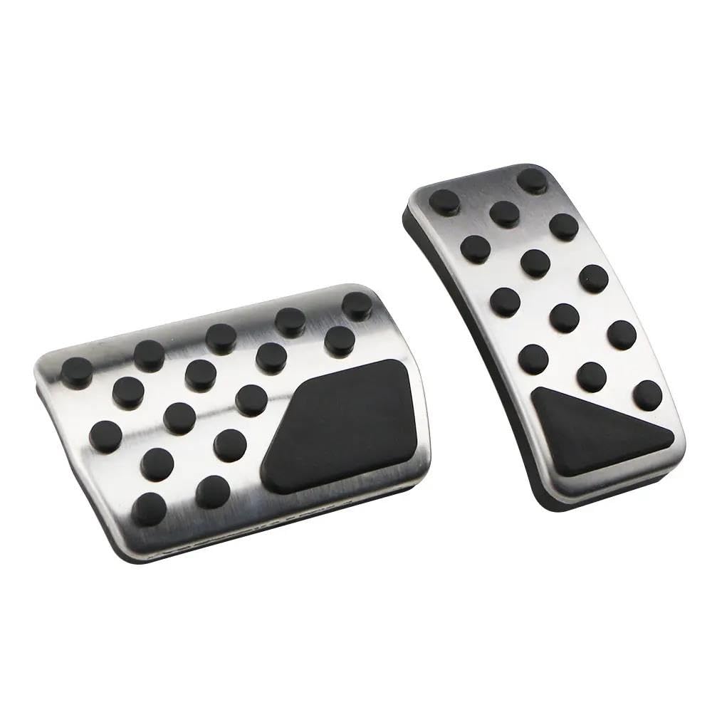 RIBONI Bremspedal Pads Auto Pedal Abdeckung Für Dodge Für Journey Für JCUV 2007 2008 2009 2010 2011 2012 2013 2014 2015 Auto Pedale Fußstütze Bremse von RIBONI