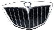 RICAMBIITALIA2017 Original Kühlergrill vorne mit Logo für Lancia Delta 08>11 von 2008 bis 2011, Aluminium oder Edelstahl, Neu/Unbenutzt, direct replacement, Auto, Kühlergrill, Autoteile, Metallic von RICAMBIITALIA2017