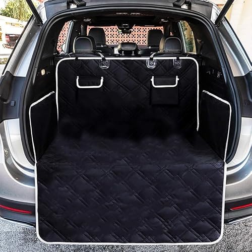 Kofferraumschutz für Hunde mit Seitenschutz, Für Range Rover 7 Seats MK5-L460 rutschfest Wasserdicht Kratzfest Kofferraum Autodecke Schutzmatte von RICVIL