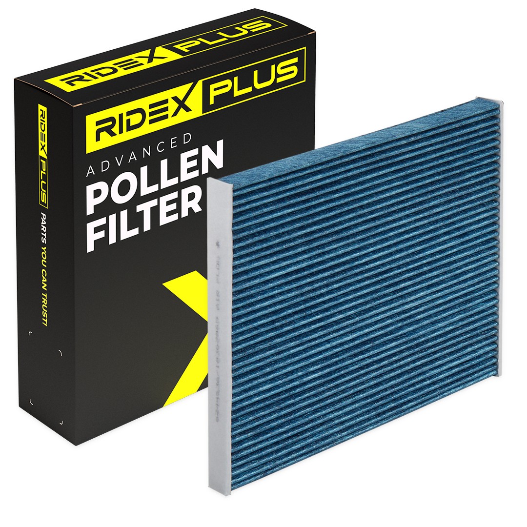 RIDEX PLUS Innenraumfilter VW,AUDI,SKODA 424I0496P 6R0819653,6R0820367,JZW819653F von RIDEX PLUS