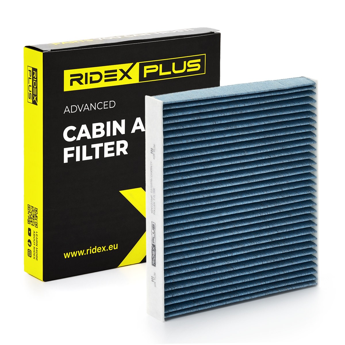 RIDEX PLUS Innenraumfilter VW,AUDI,SKODA 424I0734P 2Q0819653,2Q0819669 von RIDEX PLUS