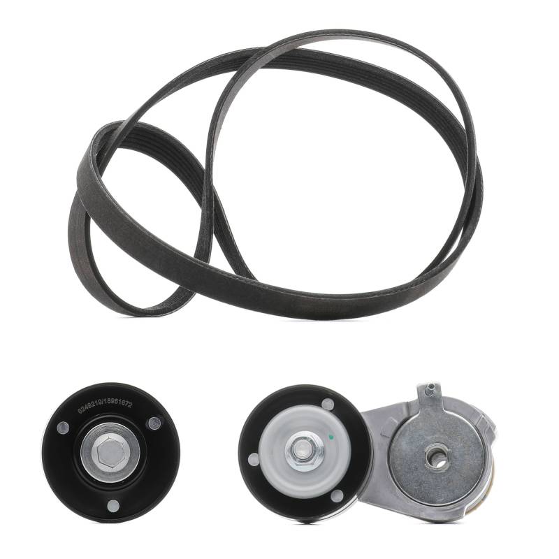 RIDEX PLUS Keilrippenriemensatz VW,SKODA,SEAT 542R0107P von RIDEX PLUS