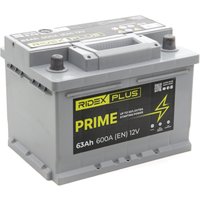 RIDEX PLUS Starterbatterie Batterie-Kapazität: 63Ah 1S0033P Autobatterie,Batterie VW,AUDI,OPEL,GOLF II (19E, 1G1),PASSAT Variant (3A5, 35I) von RIDEX PLUS