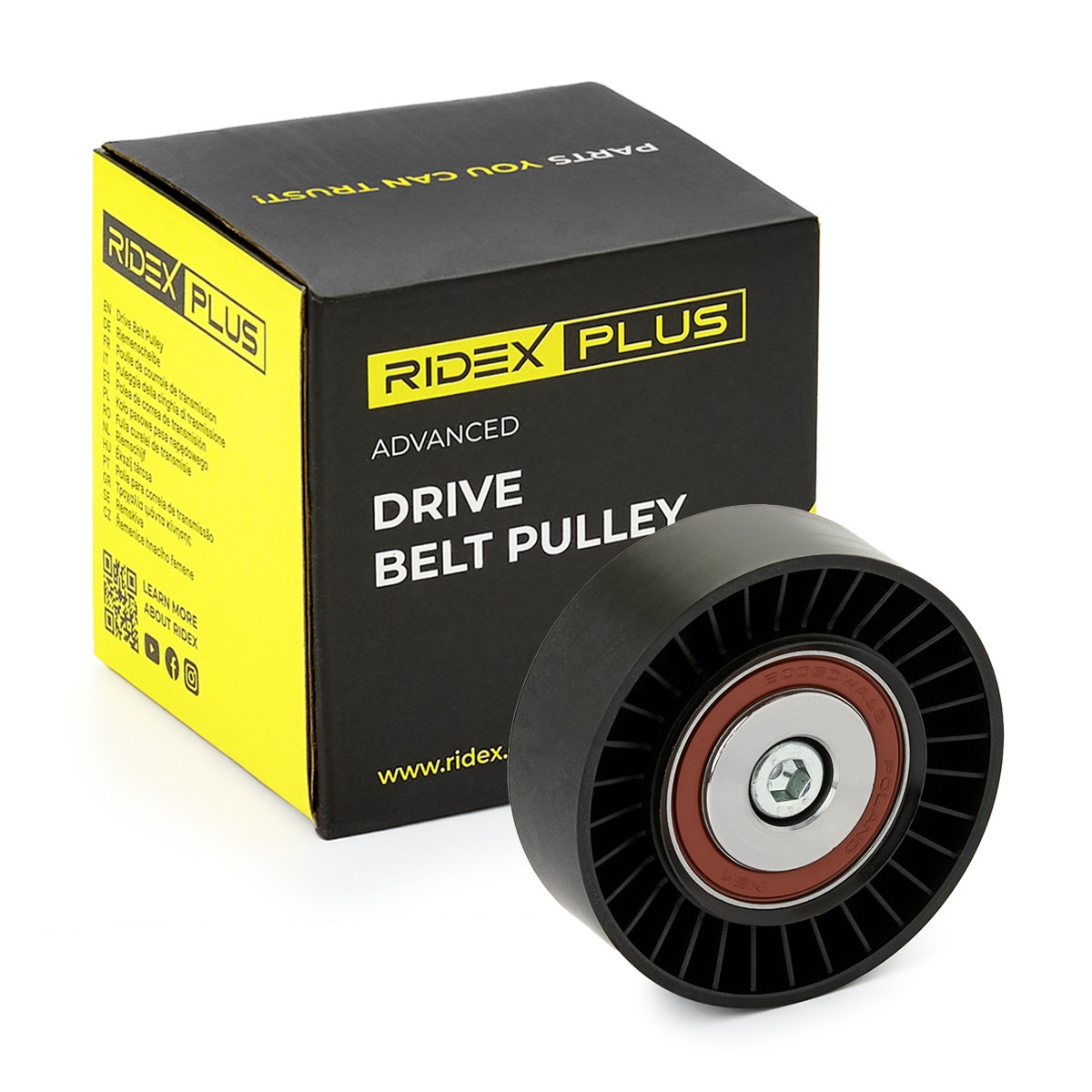 RIDEX PLUS Umlenkrolle BMW 312D0129P 11287557851 Führungsrolle,Umlenk-/Führungsrolle, Keilrippenriemen von RIDEX PLUS