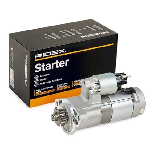 RIDEX 2S0563 Motor Starter Anlasser 12V 2kW Zähnezahl: 15 im Uhrzeigersinn von RIDEX