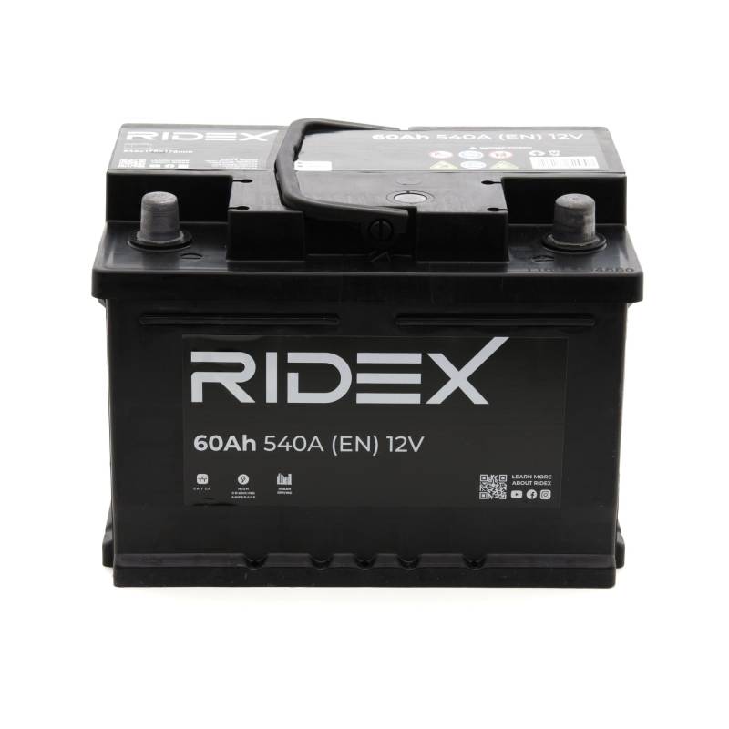 RIDEX 60Ah 540A Starterbatterie 1S0055 von RIDEX