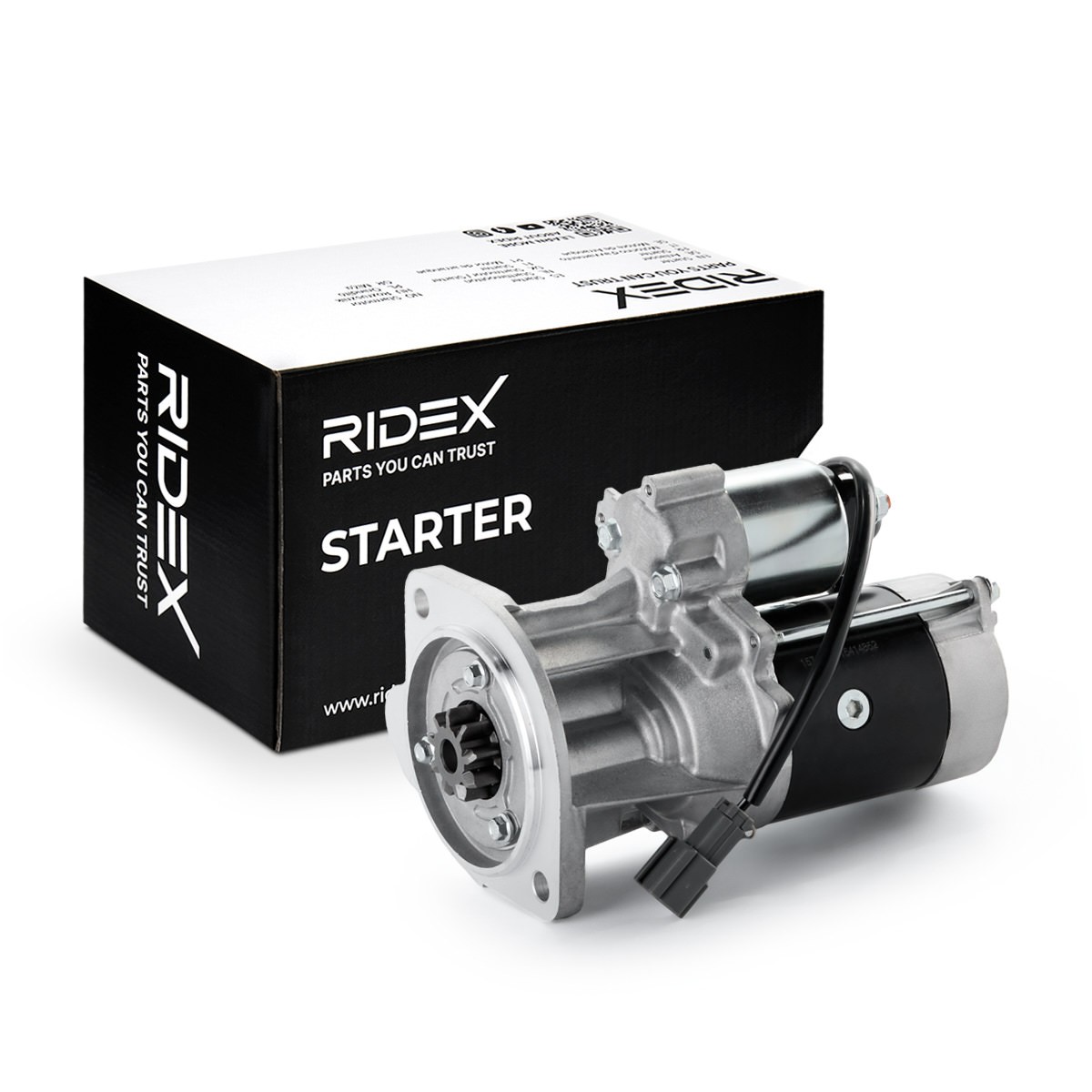 RIDEX Anlasser OPEL,RENAULT,NISSAN 2S0648 S13527B,S13527C,S13553B Starter S13556,S13556A,233002W210,S13527A,S13559A,23300VW20B,S13553,233002W000 von RIDEX