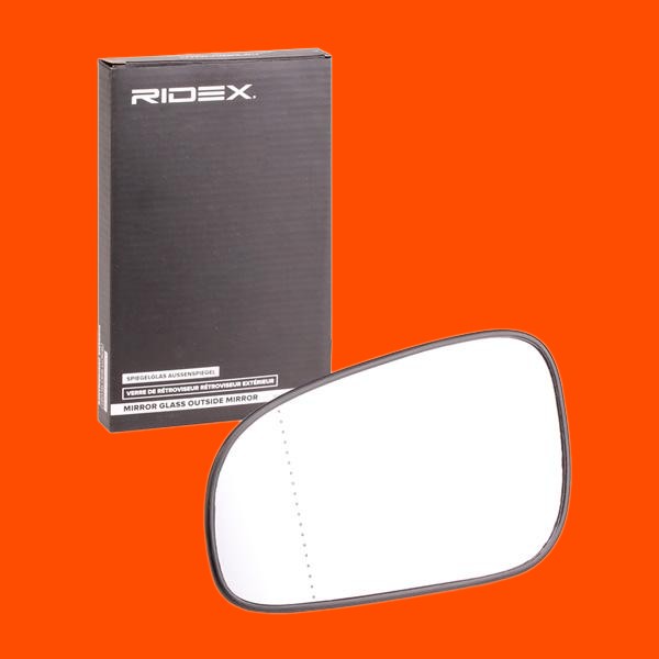 RIDEX Außenspiegelglas VOLVO 1914M0109 30744790,9203118 Spiegelglas,Spiegelglas, Außenspiegel von RIDEX