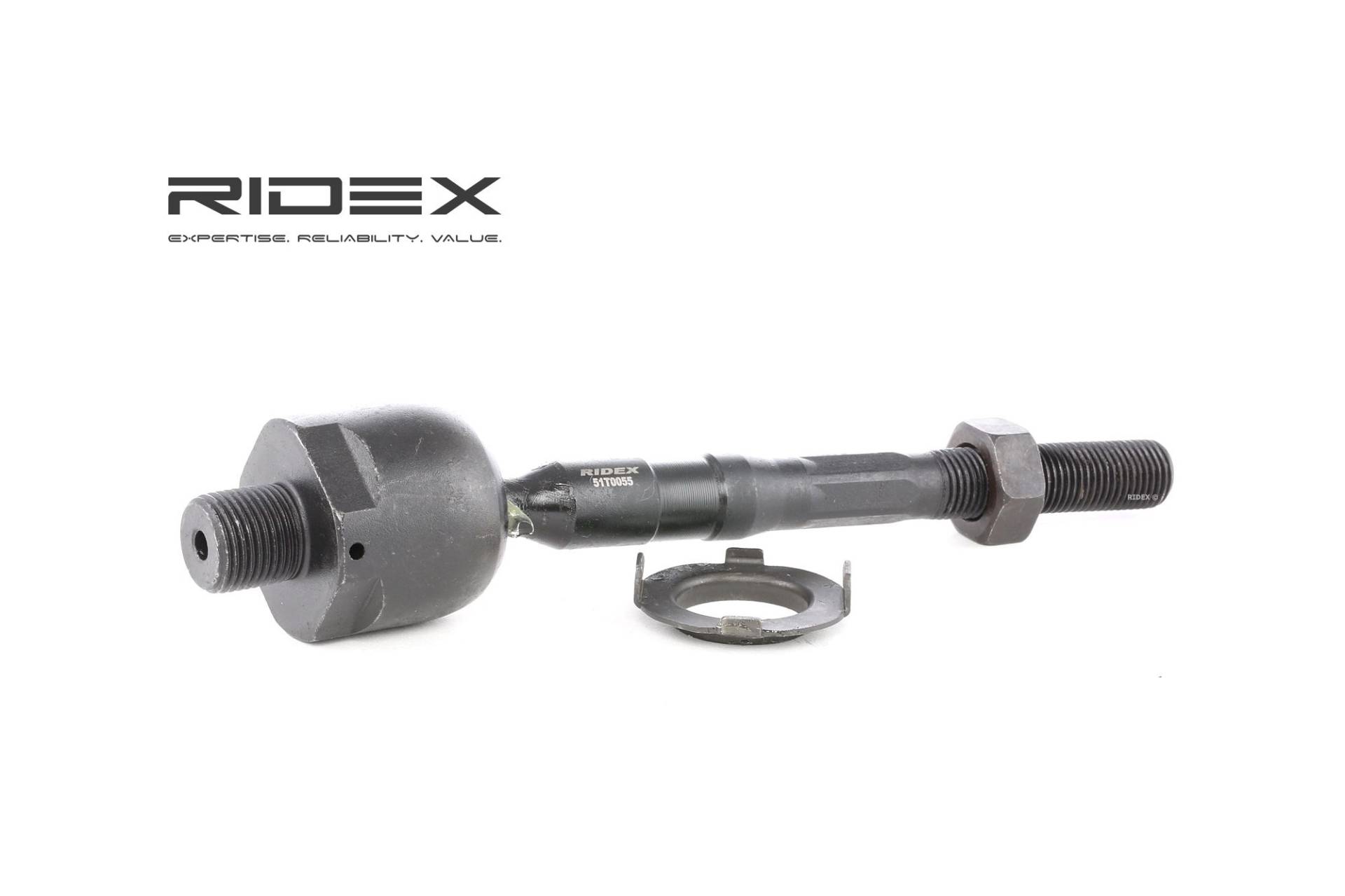 RIDEX Axialgelenk MAZDA 51T0055 GJ6E32240,GJ6E3224X Axialgelenk, Spurstange von RIDEX