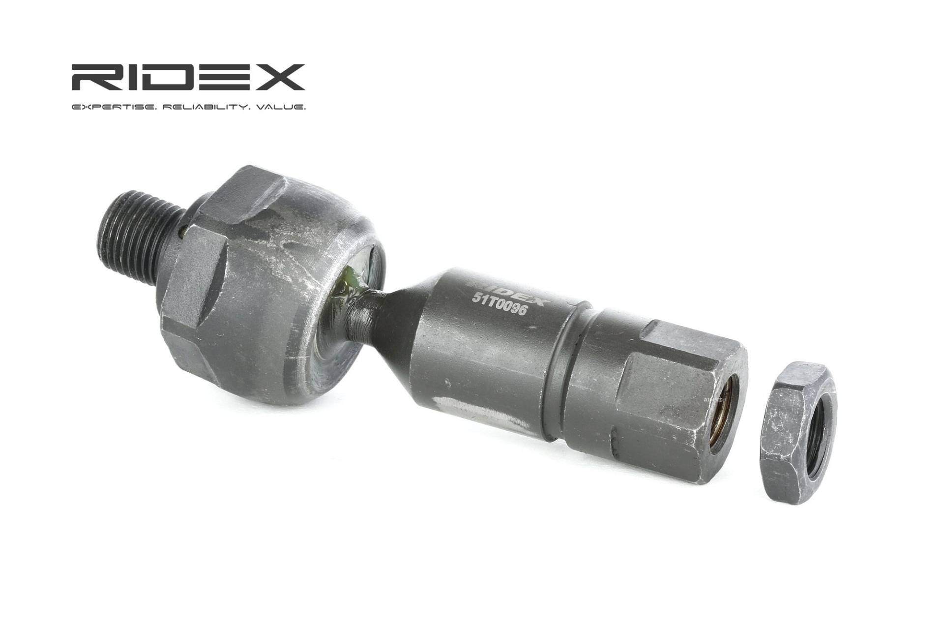 RIDEX Axialgelenk PEUGEOT,CITROËN 51T0096 3812E3,96288787,9628878780 Axialgelenk, Spurstange 3812E7 von RIDEX