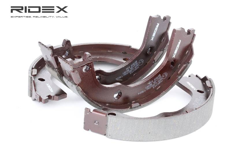 RIDEX Bremsbacken HYUNDAI,KIA,SSANGYONG 70B0109 583052BA00,583052PA00,583052PA10 Trommelbremsbacken,Bremsbackensatz 4833A34010 von RIDEX