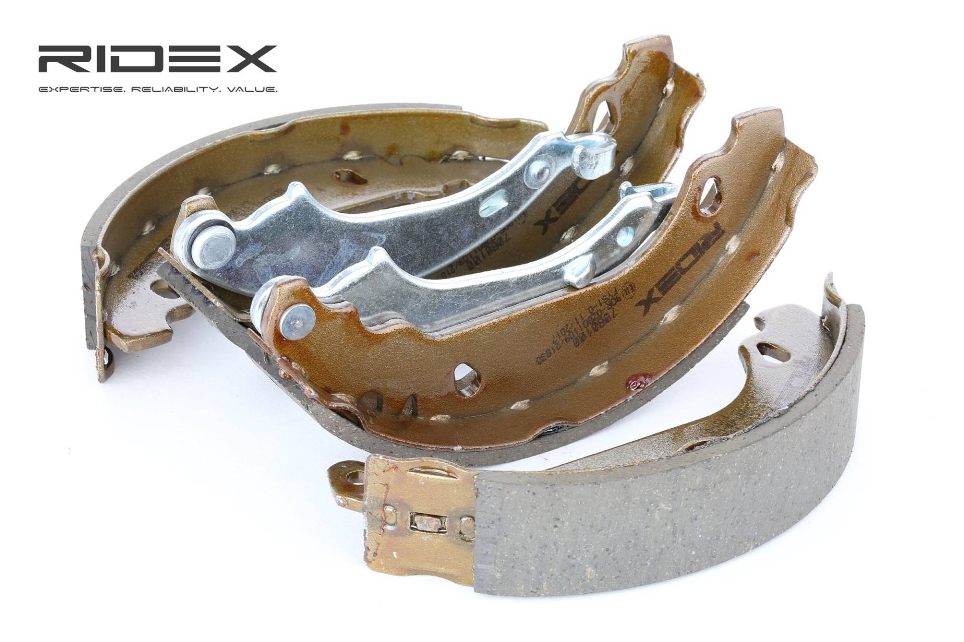 RIDEX Bremsbacken PEUGEOT 70B0100 4241K5,4241N1 Trommelbremsbacken,Bremsbackensatz von RIDEX