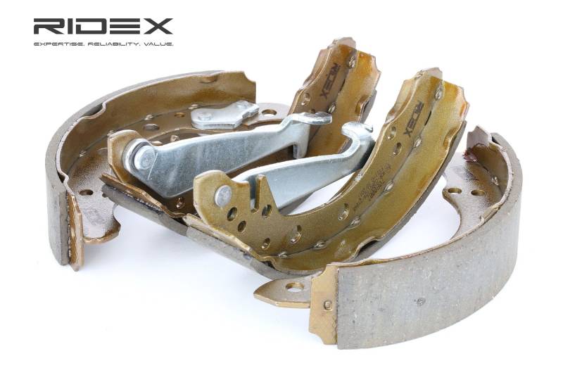 RIDEX Bremsbacken VW,AUDI,RENAULT 70B0002 6Q0698525AX,6Y0609527B,431698073E Trommelbremsbacken,Bremsbackensatz 115331141,1H0609528,1HO698525X von RIDEX