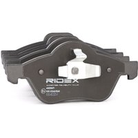 RIDEX Bremsbelagsatz Vorderachse 402B0471 Bremsbeläge,Bremsklötze RENAULT,Clio III Schrägheck (BR0/1, CR0/1),TWINGO II (CN0_),SCÉNIC II (JM0/1_) von RIDEX