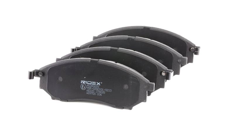 RIDEX Bremsbelagsatz RENAULT,NISSAN,INFINITI 402B0228 D1060EG51A,AY040NS145,101700479 MQ712159,AY040NS147,AY040NS849,D1M6M1AA0K,D1061EG51A,MQ710558 von RIDEX