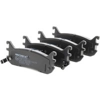 RIDEX Bremsbelagsatz Hinterachse 402B0405 Bremsbeläge,Bremsklötze MAZDA,MX-5 II (NB),MX-5 I (NA),FAMILIA V (BA),FAMILIA V (BG8) von RIDEX