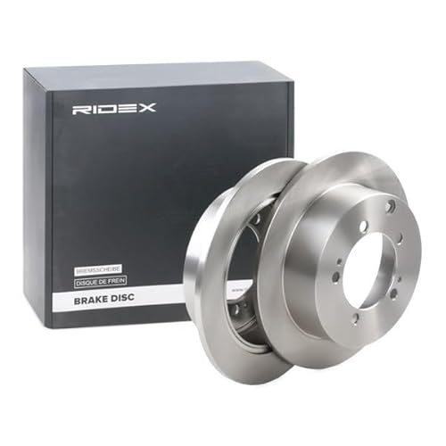 RIDEX Bremsscheibe Hinten Ø262mm Höhe: 60.2mm Dicke: 9.5mm Lochzahl: 5/8 voll von RIDEX