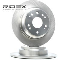 RIDEX Bremsscheibe Hinterachse 82B0428 Bremsscheiben,Scheibenbremsen HONDA,Accord VII Tourer (CM, CN),SHUTTLE (RA),Odyssey (RA_),STEPWGN (DBA-RK_) von RIDEX