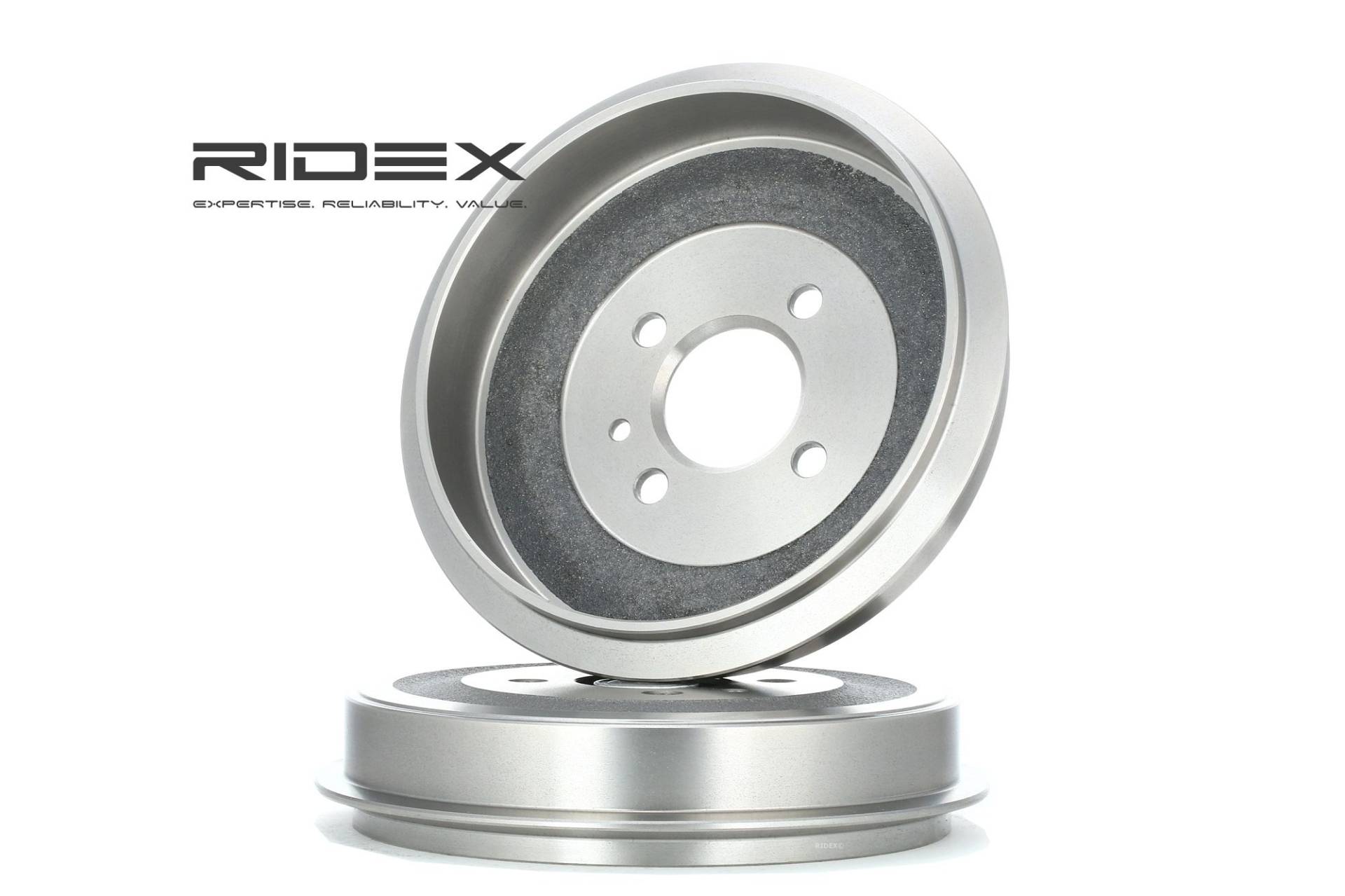 RIDEX Bremstrommel BMW 123B0077 34211153091,34211156297,34211158556 von RIDEX